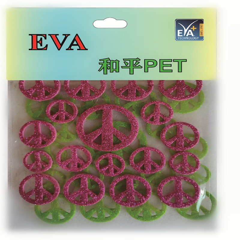 Pěnové nálepky PET Pěnové třpytky PET Pěnové tvary PET